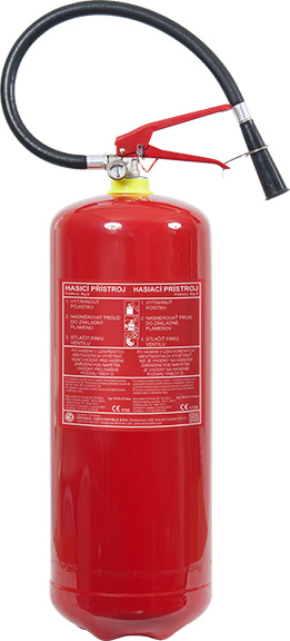 Práškový přístroj přenosný D 9kg